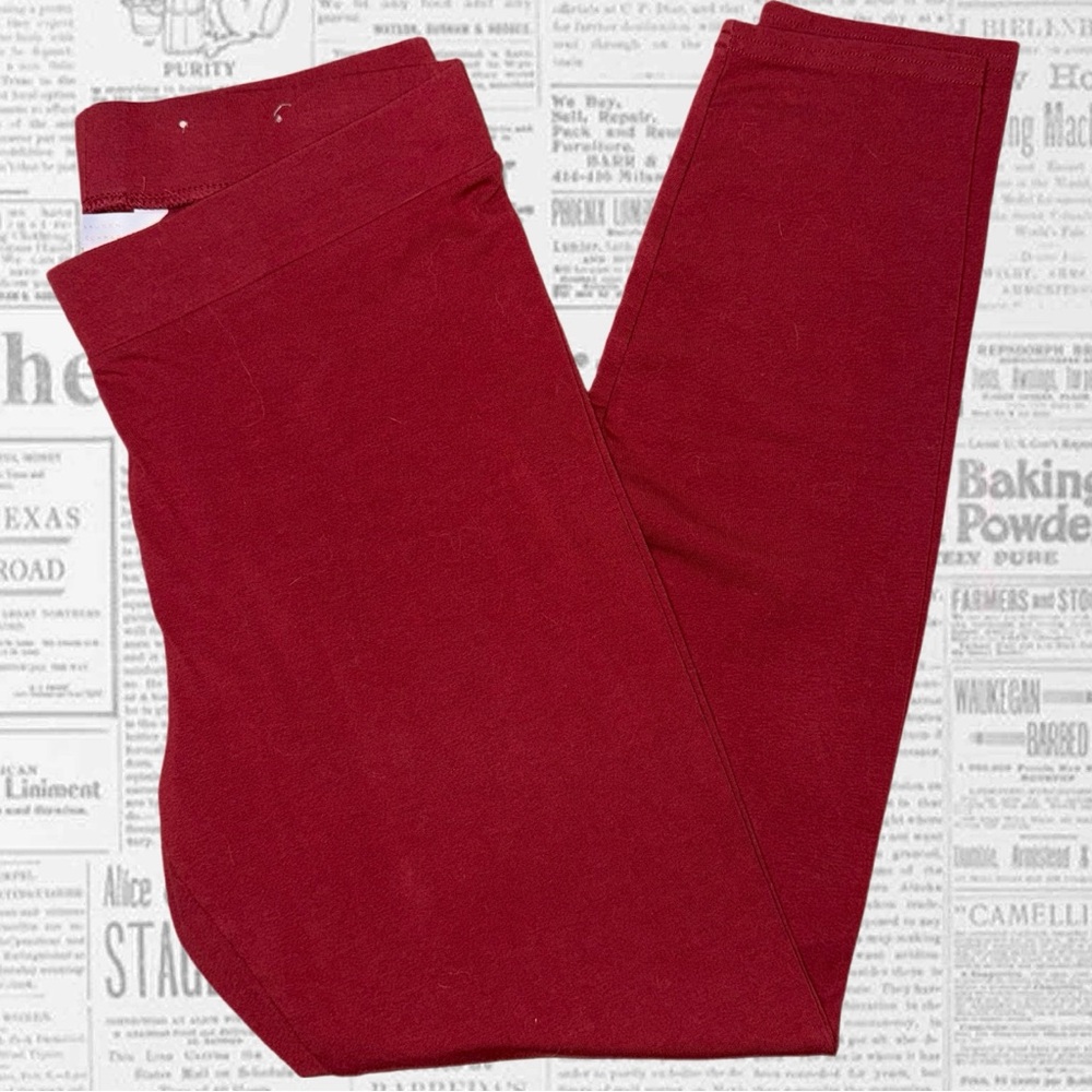 Lauren Conrad Rust Colored Leggings Sz Large